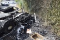 Wohnwagen abgebrannt Koeln Porz Langel Jakob Engelstr P12